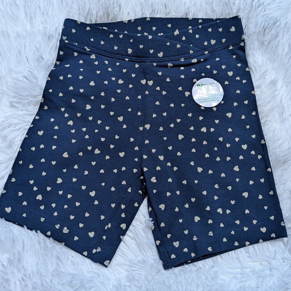 Anko's Pack of 2 Colorful Kids' Shorts with Polka dots & heart Themes NWT